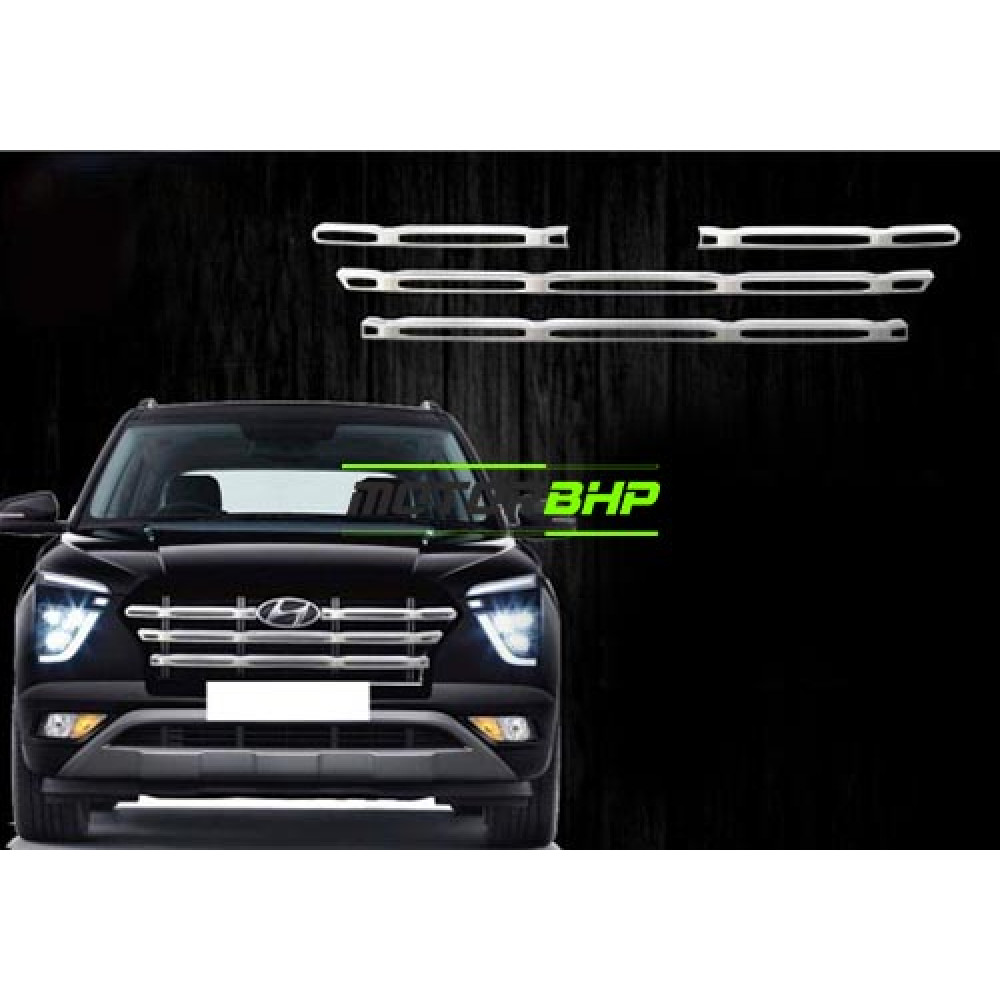 Buy Creta 2020 Front Grill 4 piece Accessories Online Shopping